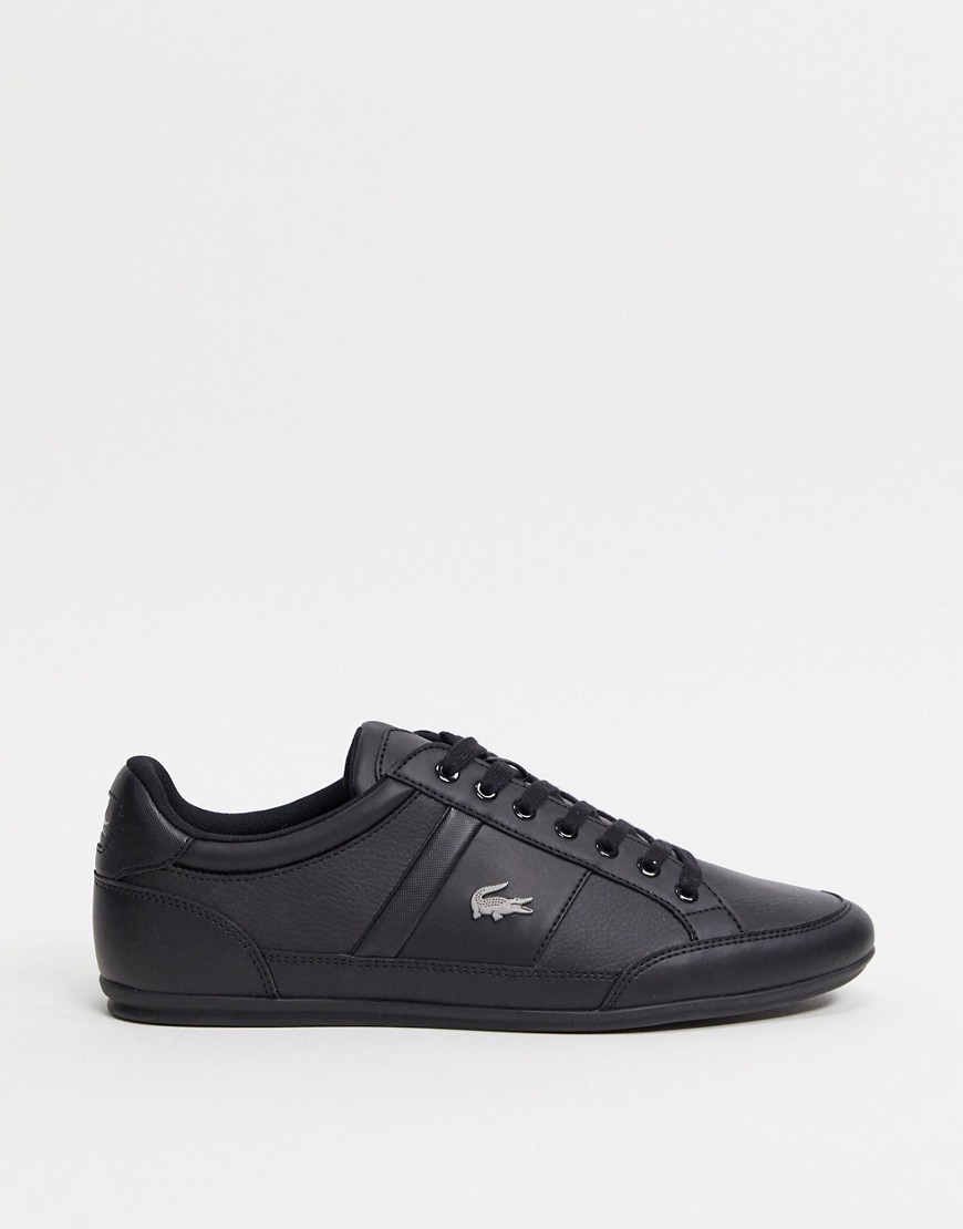Lacoste - Chaymon - Sneakers in pelle triplo nero