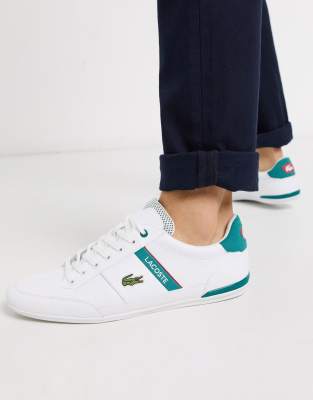 lacoste chaymon trainers white