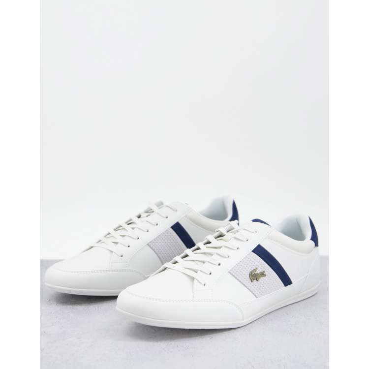 Lacoste chaymon hot sale trainers navy