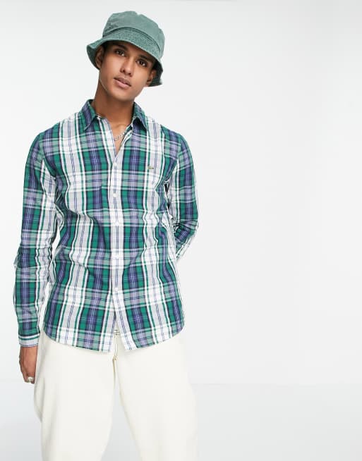 Lacoste checked shop shirt