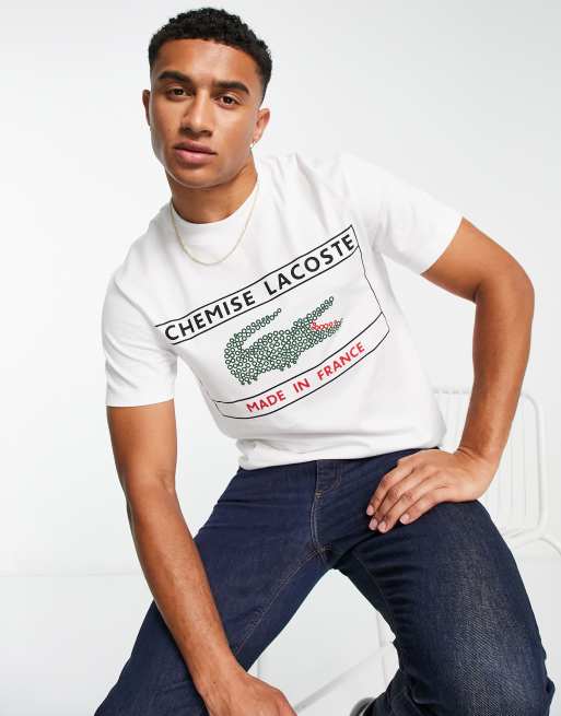 Chemise lacoste on sale t shirts