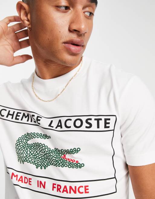 Chemise lacoste on sale t shirts