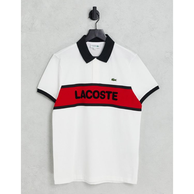 Lacoste Polo Shirt in White - ASOS Outlet