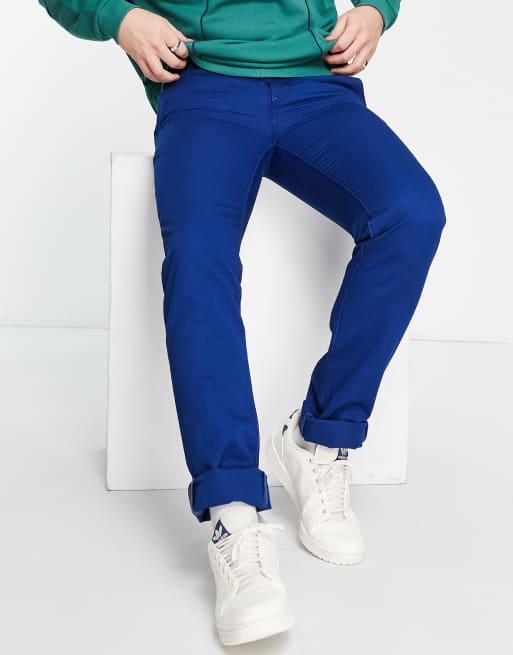 Lacoste – Chinohose in Blau