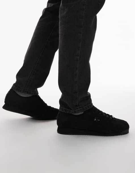 Lacoste club low trainers in black - view 1