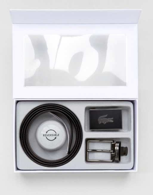 Coffret ceinture on sale lacoste homme