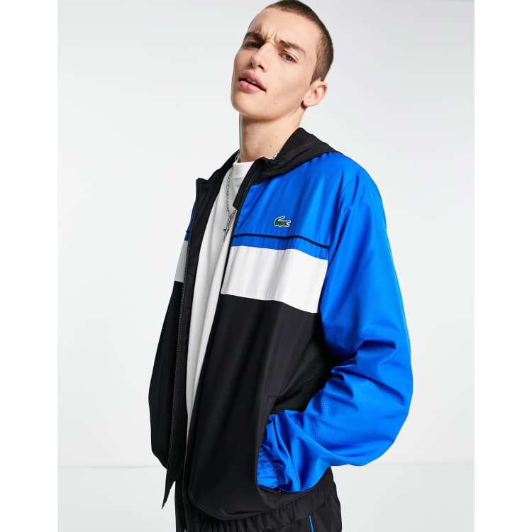 Erklæring så marxistisk Lacoste colour block tracksuit in navy | ASOS