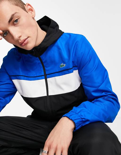 Lacoste color 2024 block tracksuit