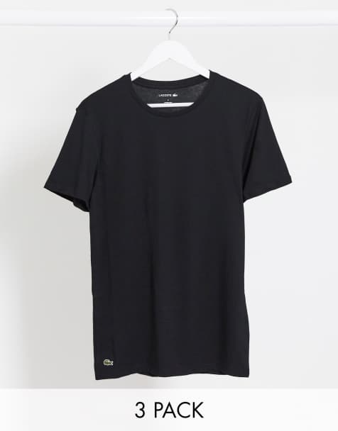 Lacoste - Confezine da 3 T-shirts da casa nere - view 1