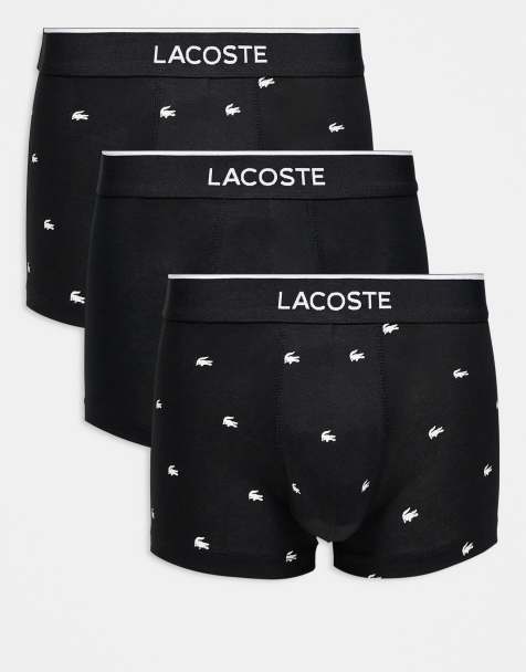 Lacoste - Confezione di 3 paia di boxer aderenti con stampa di coccodrilli - view 1