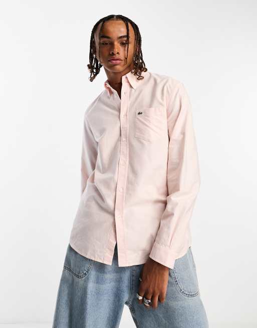 Chemise shop rose lacoste