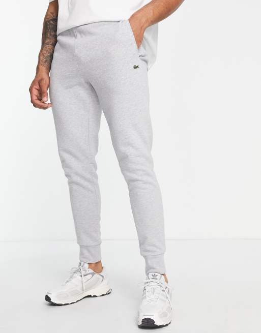 Lacoste cotton joggers in grey