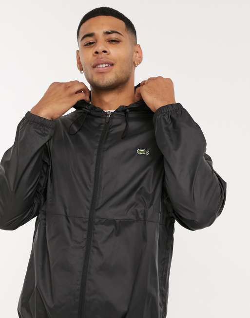 Lacoste Coupe vent fermeture clair Noir ASOS