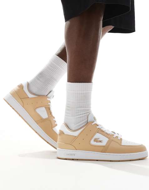 Lacoste – Court Cage 124 1 SMA – Brązowe buty sportowe - view 1