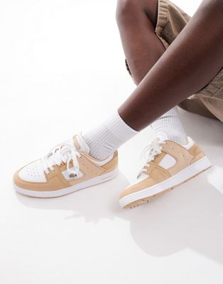 Lacoste court cage 124 3 sfa trainers in  tan