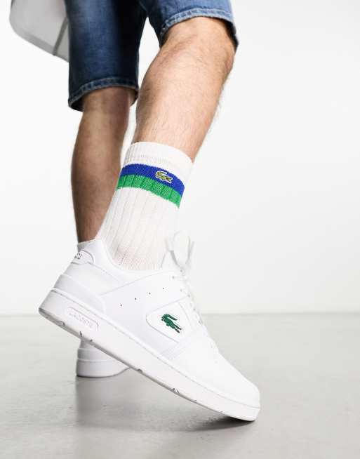 Lacoste Court Cage Baskets Blanc ASOS