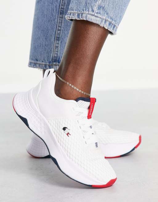 Chaussures lacoste bleu outlet blanc rouge