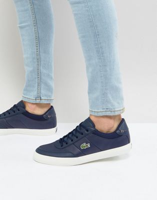 lacoste court master navy