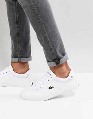 lacoste court master off white