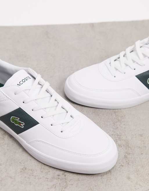 Lacoste court master on sale white