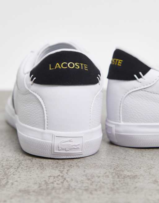 Lacoste court master store white