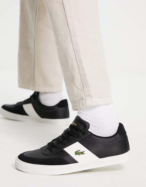 Lacoste Court Master Pro Baskets Blanc et noir ASOS