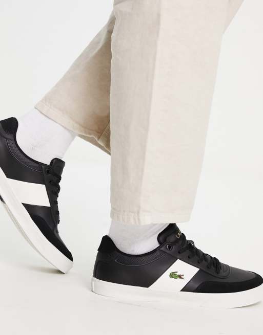 Lacoste Court Master Pro Baskets Blanc et noir ASOS