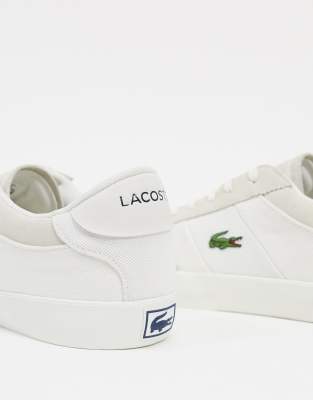 black trainers with white stripe