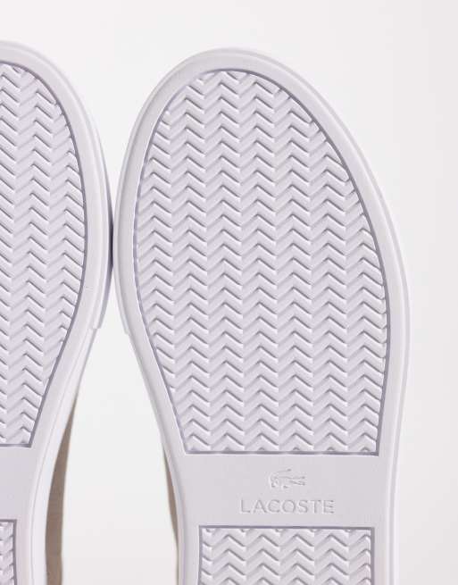 Lacoste - Court Set - Sneakers met dikke zool en logo in grijs, 5 van 5