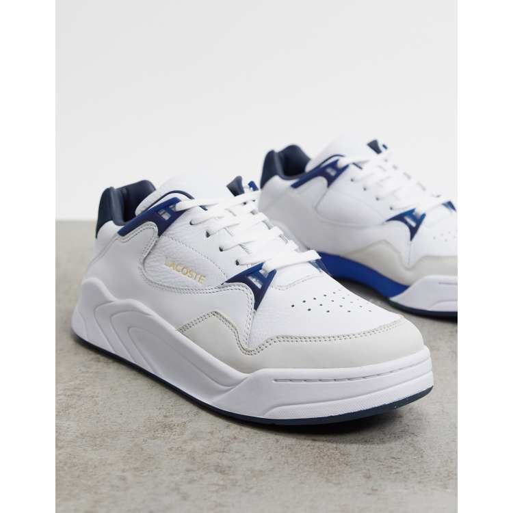 Lacoste Court Slam Baskets Blanc et vert