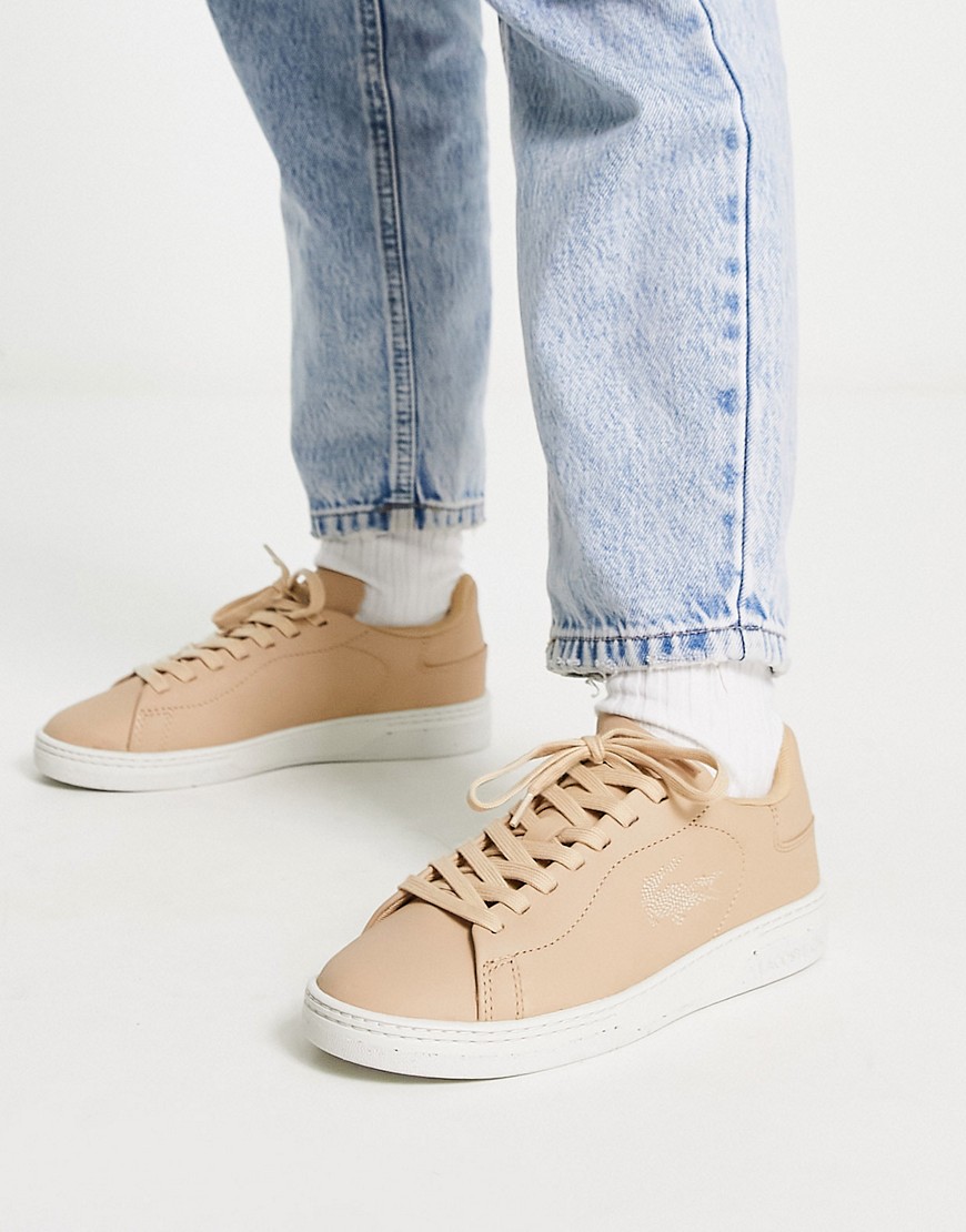 Lacoste court zero sneakers in natural/off white-Neutral