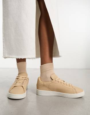 Lacoste Court Zero trainers in natural - ASOS Price Checker