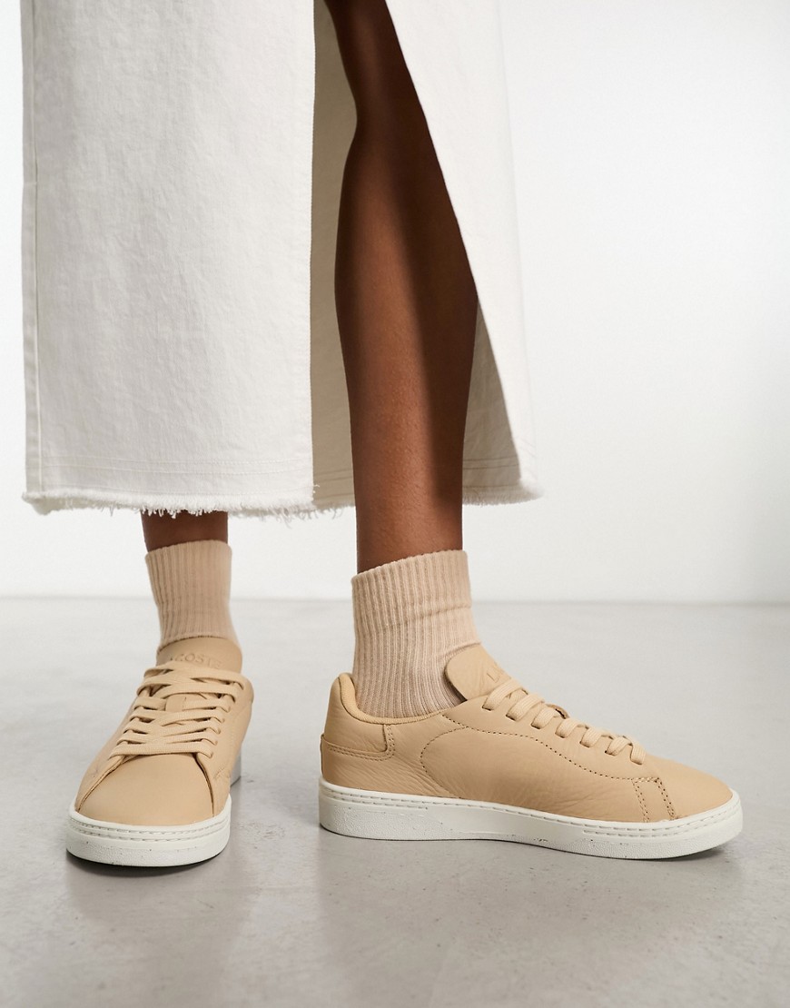 Lacoste Court Zero trainers in natural-Neutral
