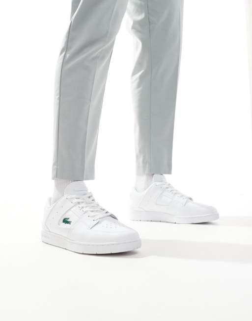 Lacoste – Courtcage 0721 1 SMA – Białe buty sportowe