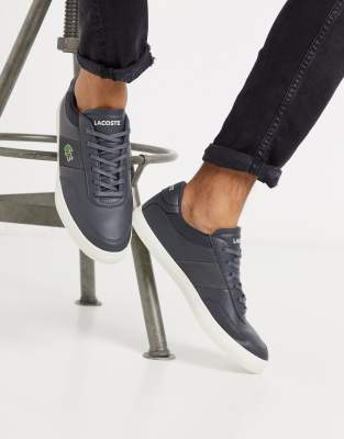 lacoste court master grey