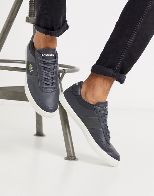 Lacoste courtmaster trainer in grey