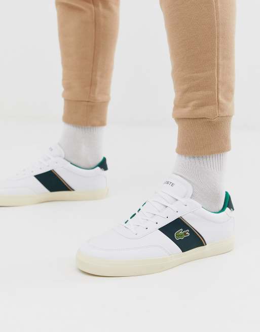 Lacoste court shop master green