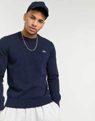 lacoste navy jumper