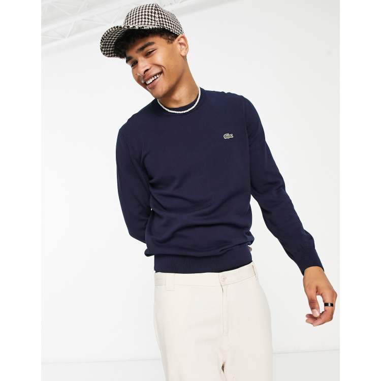 Lacoste crew sales neck jumper