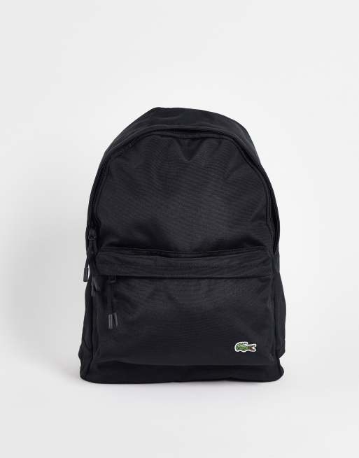 Lacoste backpack in black | ASOS