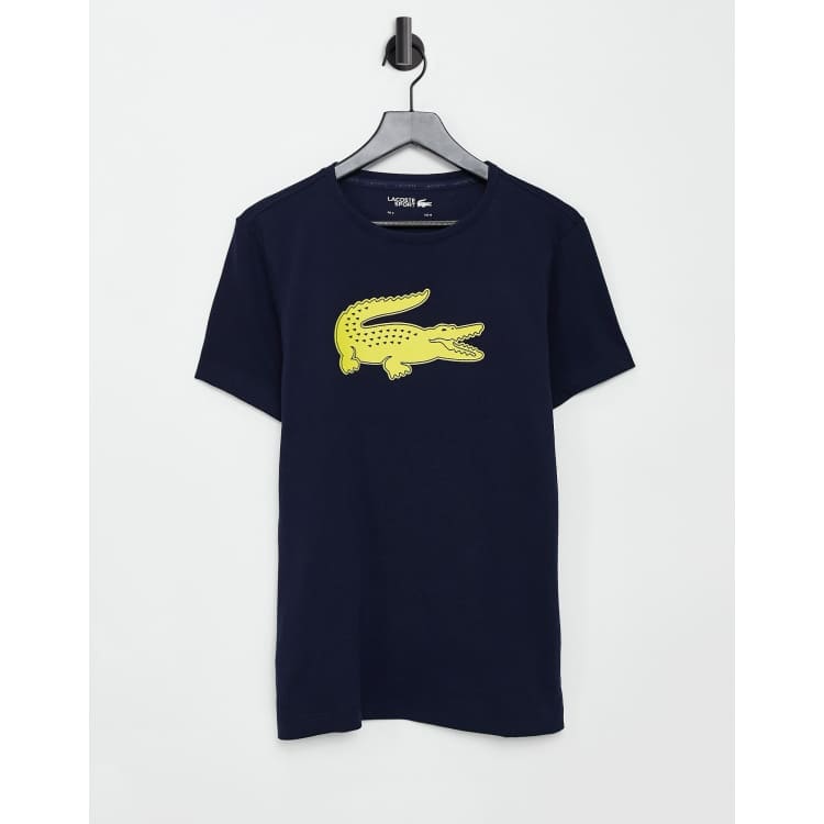 T shirt 2024 lacoste jaune