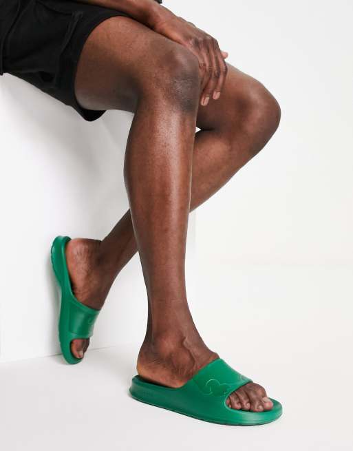 Green lacoste clearance sliders