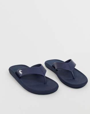 lacoste flip flops