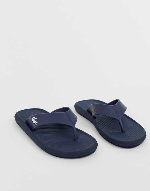 Lacoste toe shop post flip flops