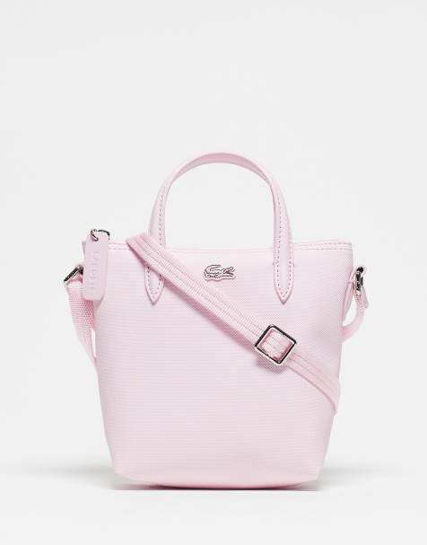 Lacoste cross body bag in light pink - view 1