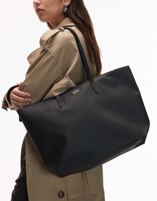 Lacoste – Czarna torba typu tote, 3 z 4