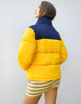 doudoune color block