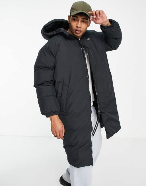 parka longue lacoste homme