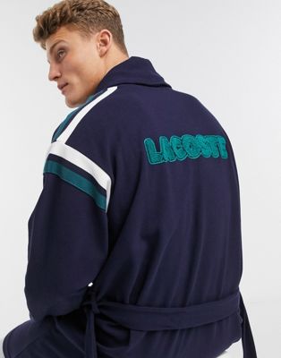 lacoste dressing gown