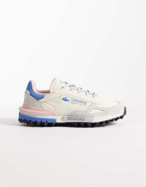Lacoste – Elite Active – Beige träningsskor med logga - view 1